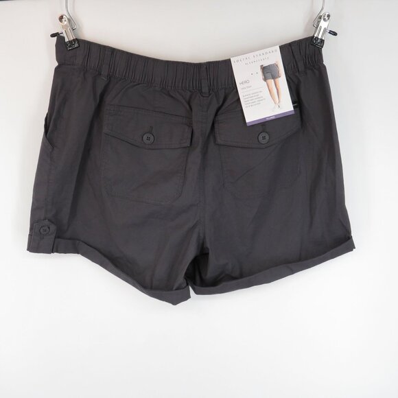 Sanctuary Pants - Social Standard Women's Washed Black Hero Utility Shorts XXL NWT $89